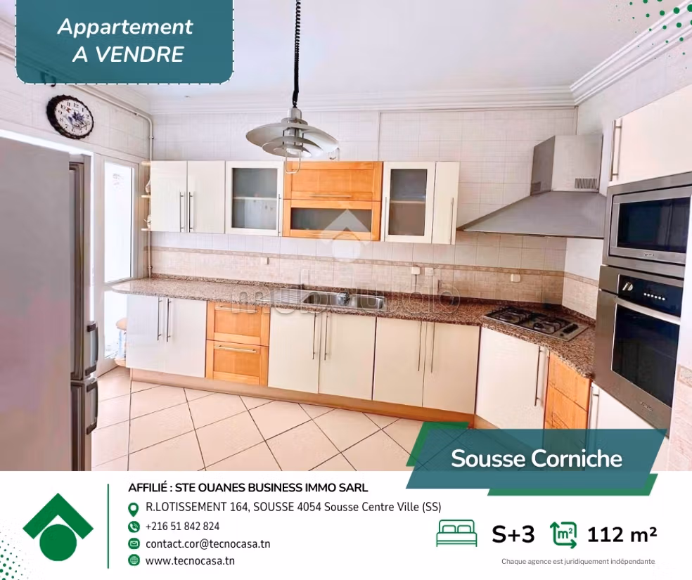 À vendre – Appartement S3 à Panorama