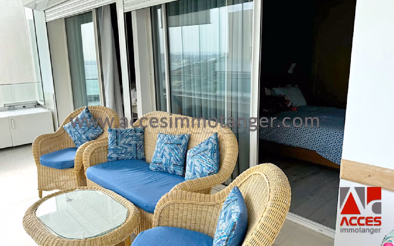 Nu huren: appartementen in Malabata. 3 Ruimtes. Volledig gemeubileerd. 