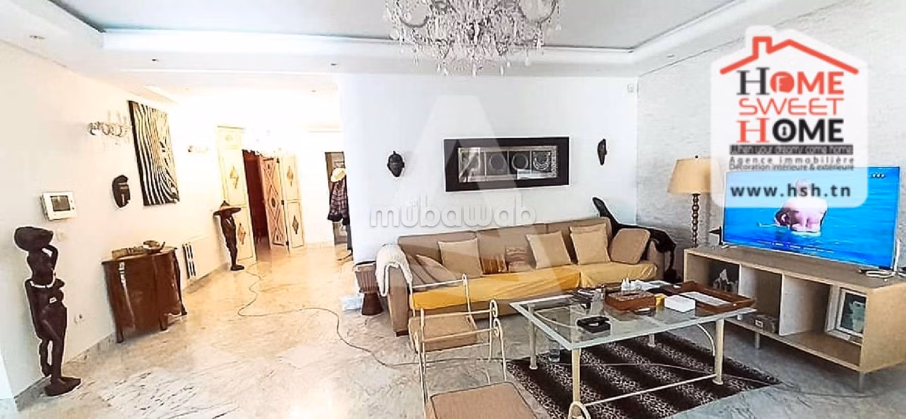 Villa EL Rahaf Meublé à Louer à La Marsa