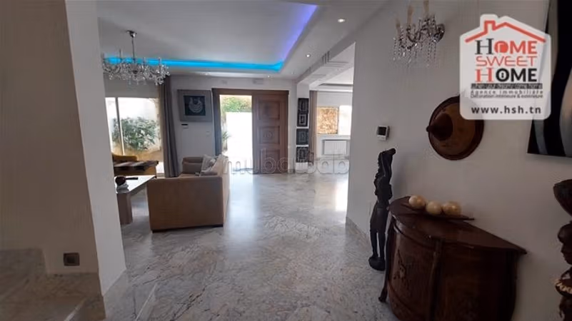 Villa EL Rahaf Meublé à Louer à La Marsa