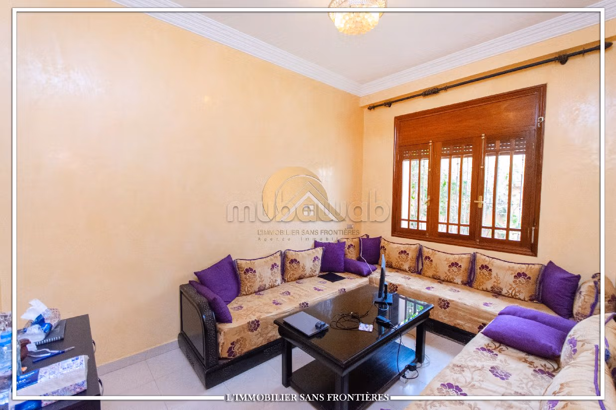 Villa de alto standing en alquiler en Hay Targa. 5 bonitas habitaciones. Antena parabólica y puerta blindada