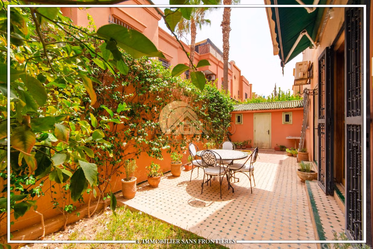 Villa de alto standing en alquiler en Hay Targa. 5 bonitas habitaciones. Antena parabólica y puerta blindada