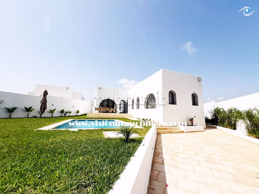 Vente Villa Amandier S3 Hammamet yasmine