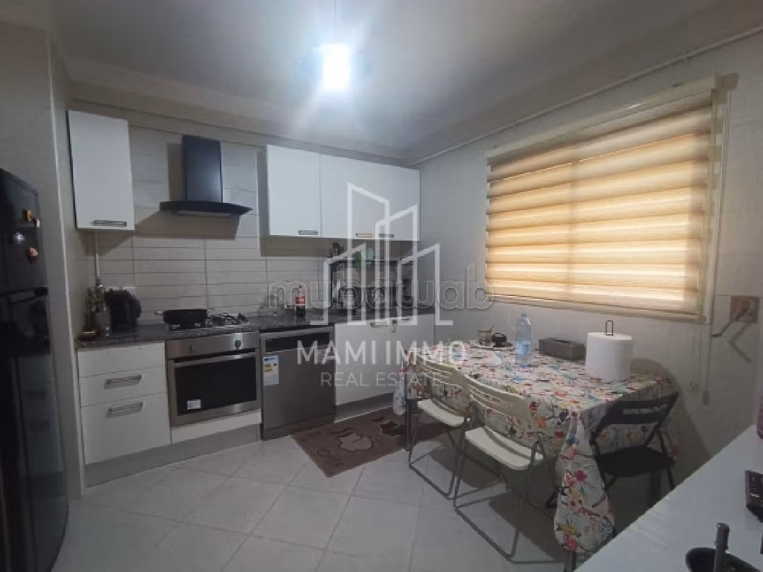 Apartment for rent in Les Jardins de Carthage. 2 large living areas. Fully furnished