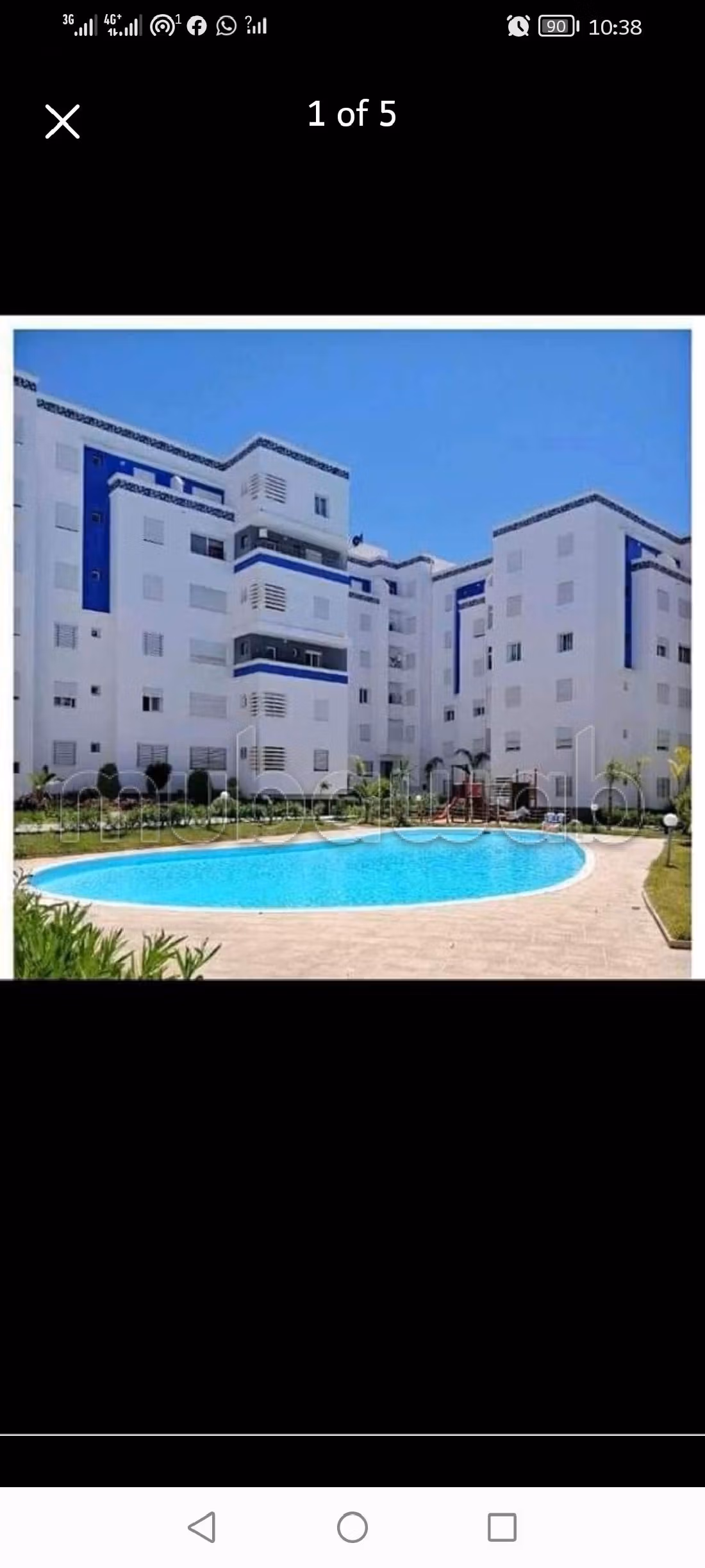 Location d'un appartement à Quartier Industriel. 2 chambres agréables. Bien meublé. 