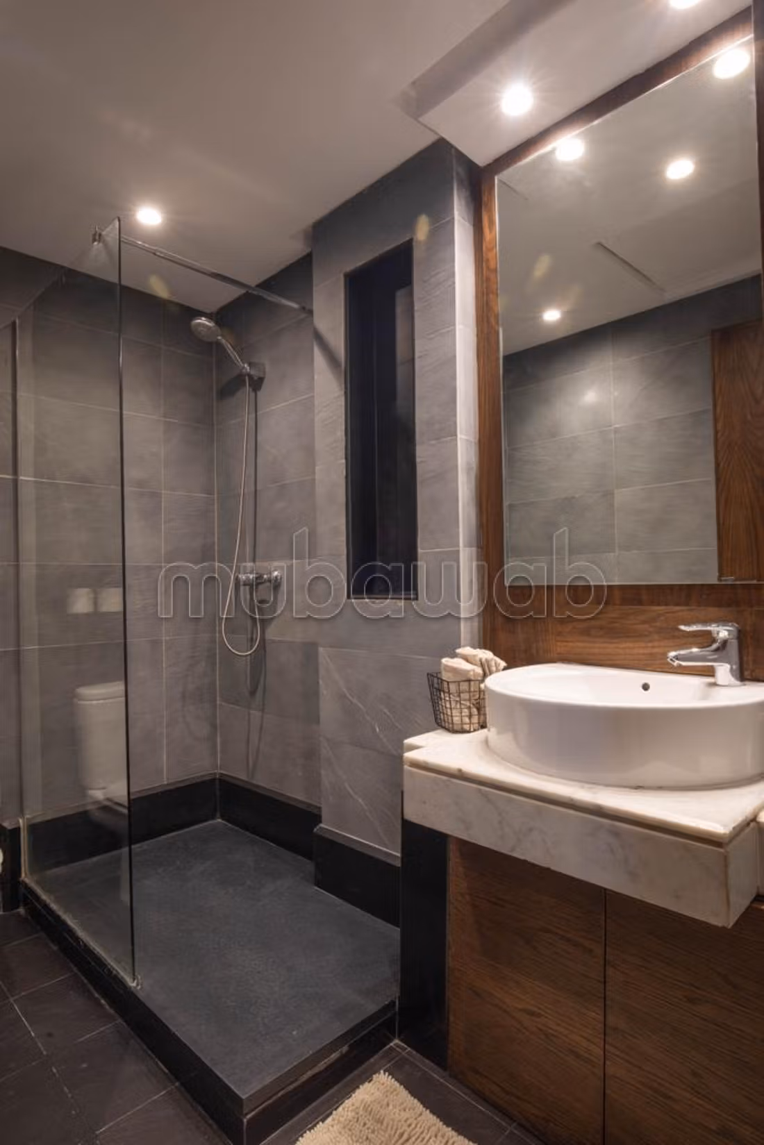 Splendido appartamento in affitto a Ain Diab. Superficie di 150 m². arredato.