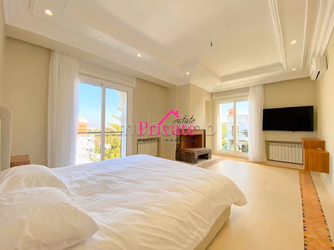 Alquiler villa de lujo en Jbel Kbir. 9 habitaciones grandes. Amueblado. 