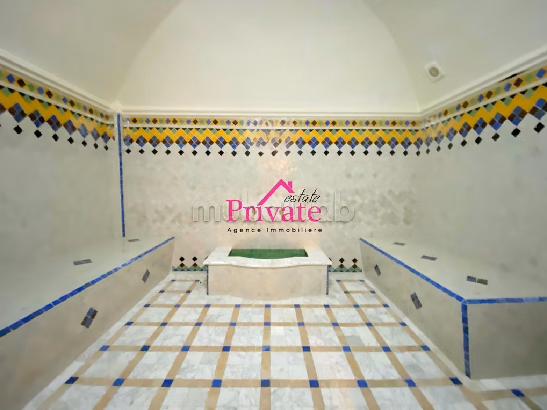 Alquiler villa de lujo en Jbel Kbir. 9 habitaciones grandes. Amueblado. 