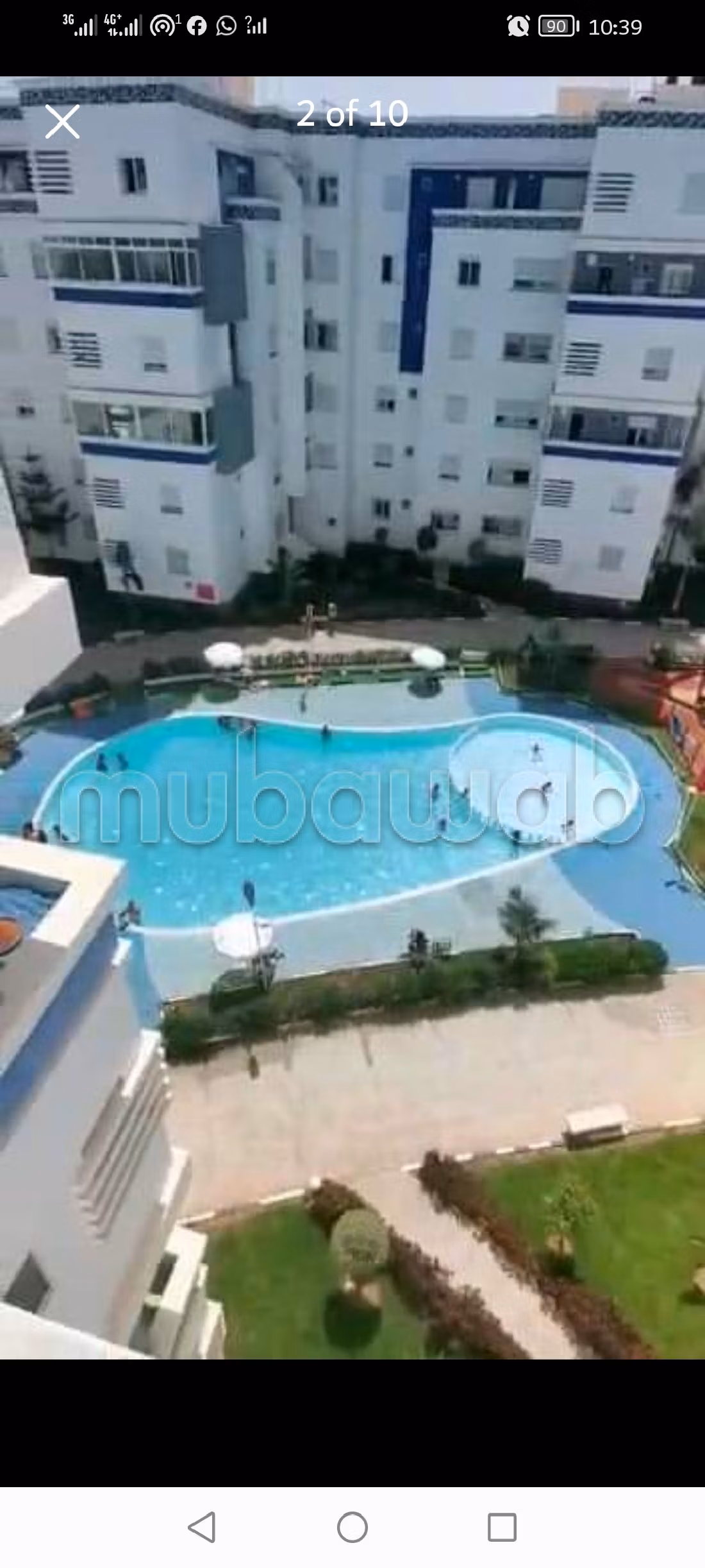 Piso en alquiler en Hay Toummert. 3 habitaciones. Bien amueblado. 