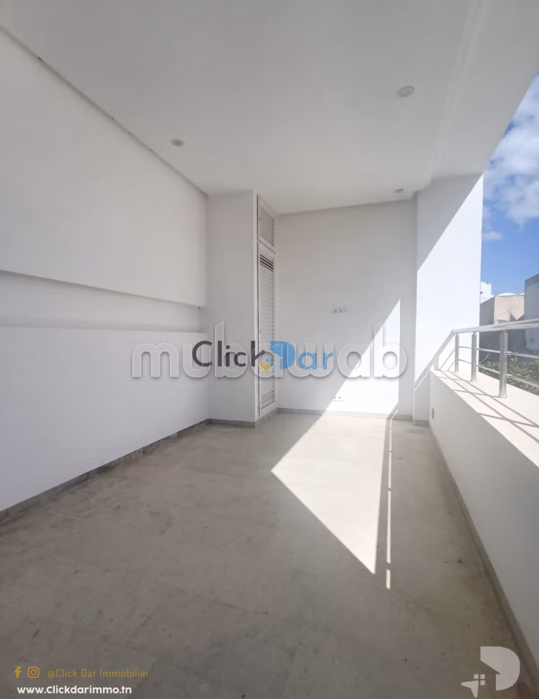 Etage de villa S3 location Hammamet