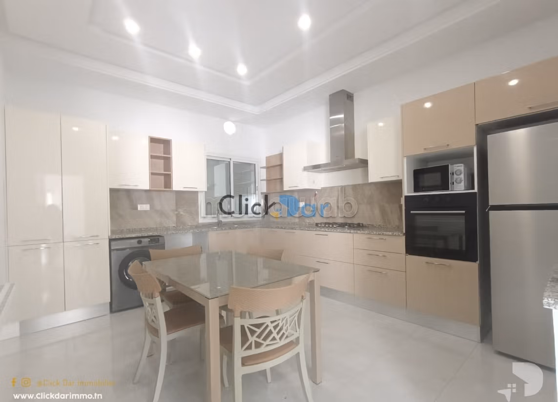 Etage de villa S3 location Hammamet