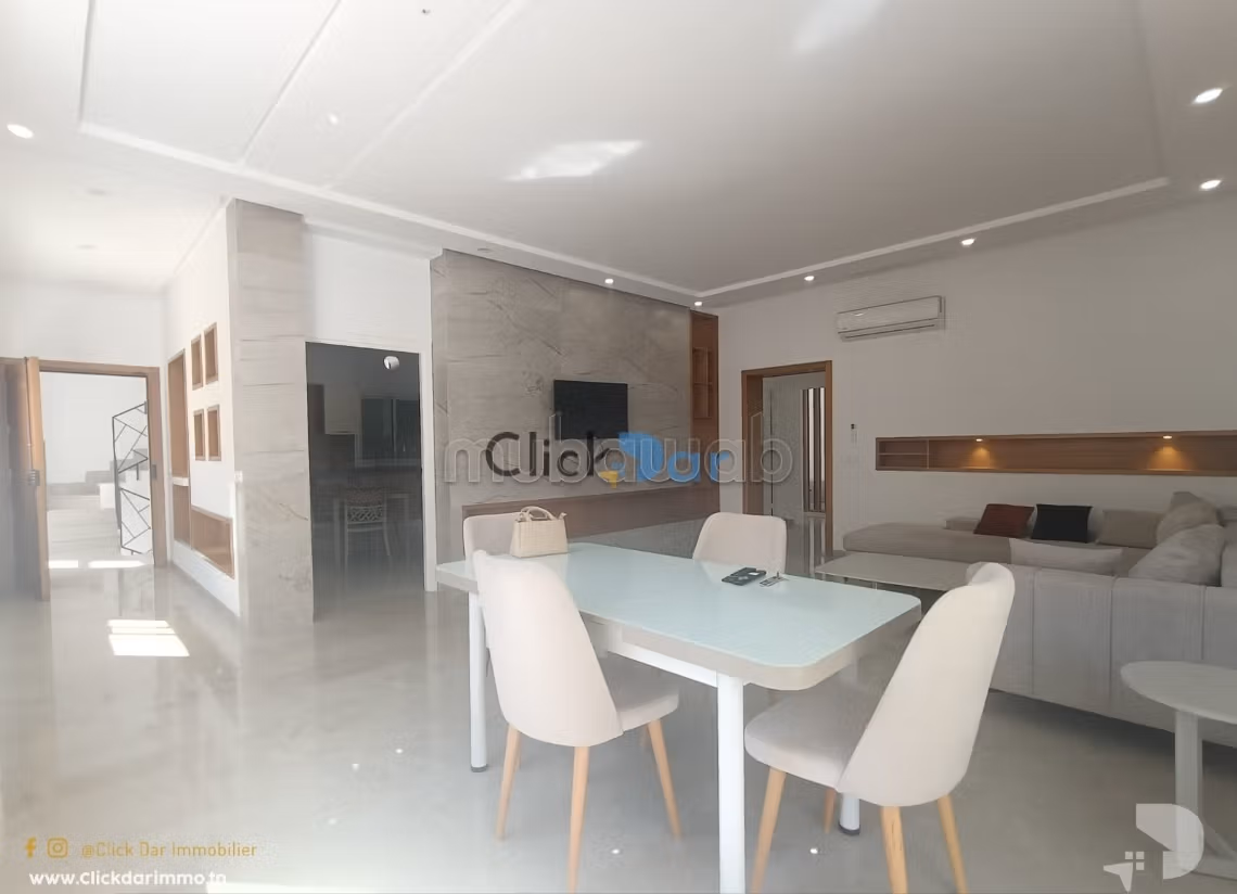 Etage de villa S3 location Hammamet