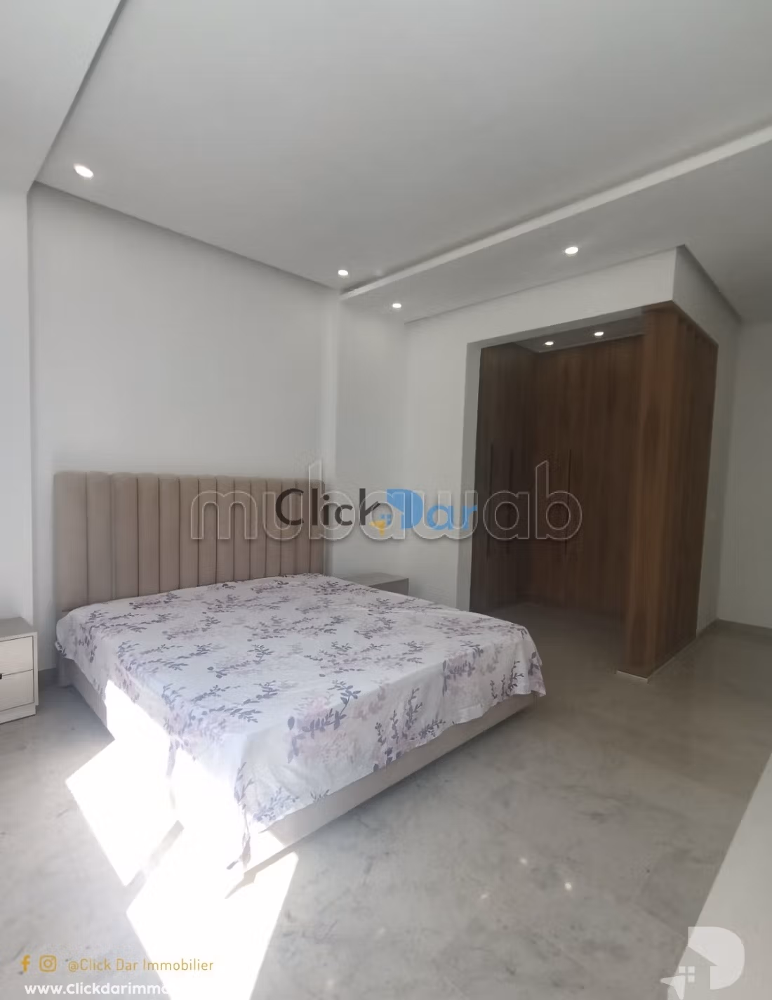 Etage de villa S3 location Hammamet