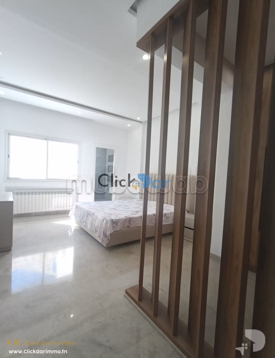 Etage de villa S3 location Hammamet
