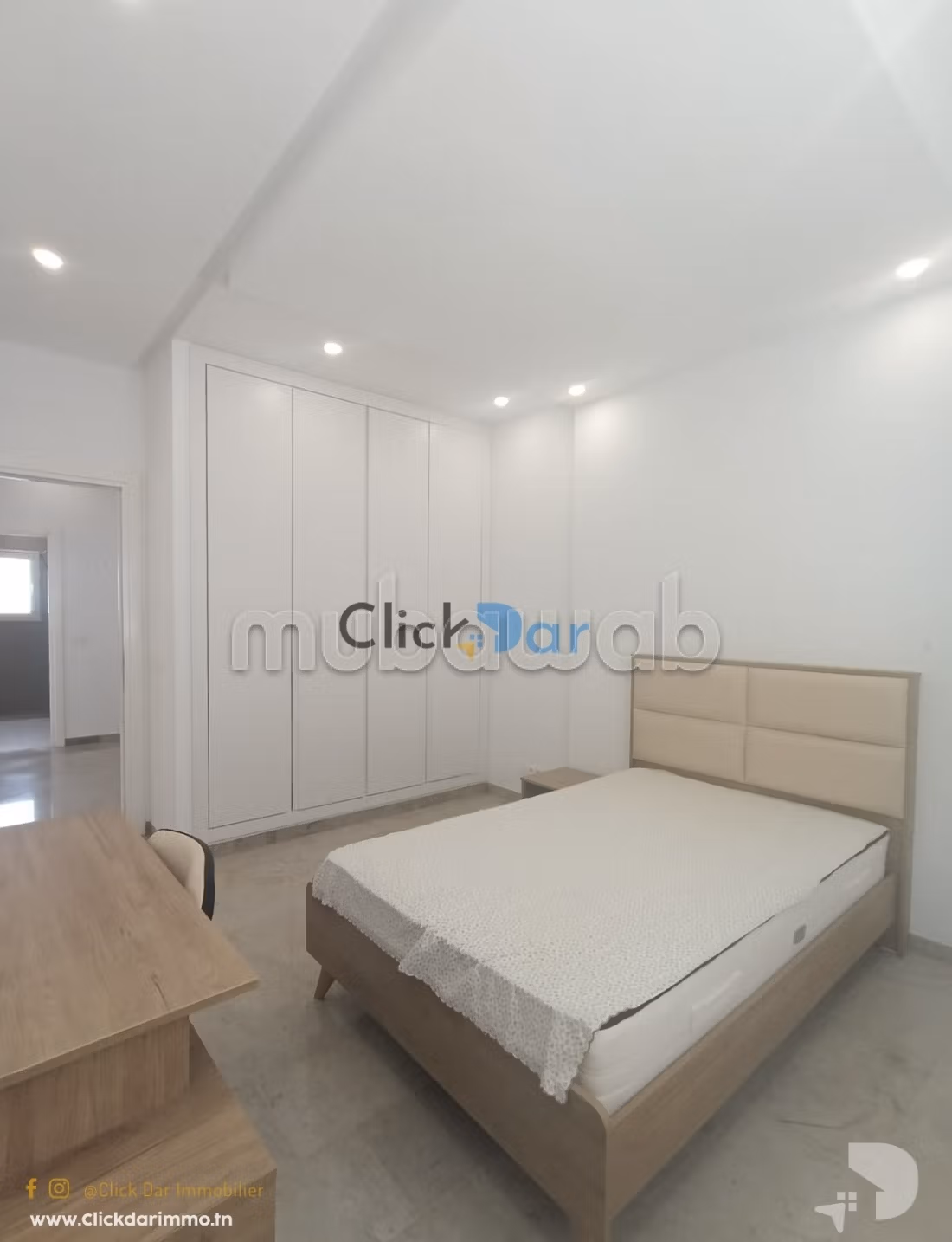 Etage de villa S3 location Hammamet