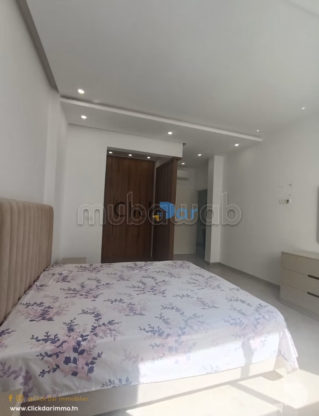 Etage de villa S3 location Hammamet