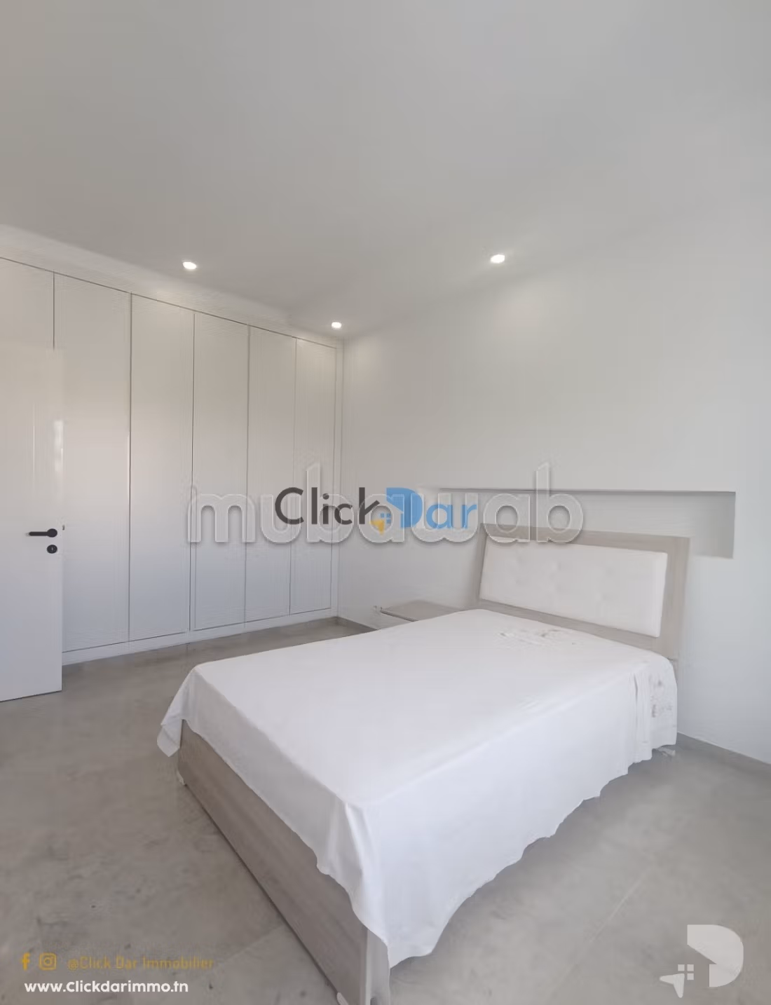 Etage de villa S3 location Hammamet