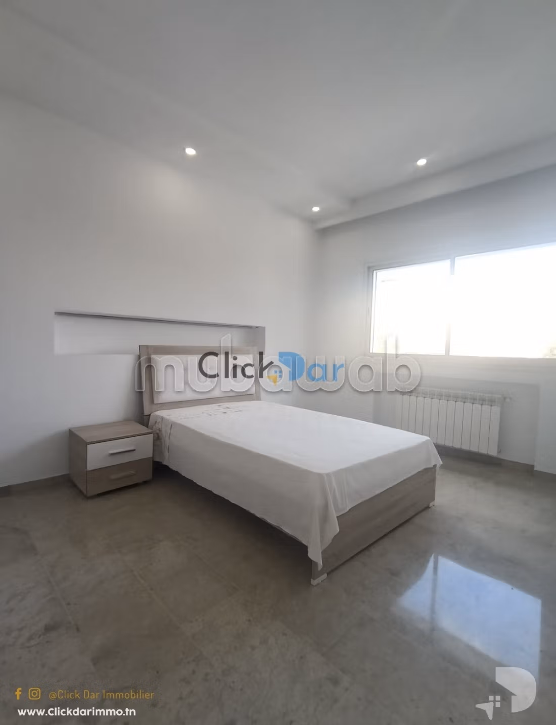 Etage de villa S3 location Hammamet