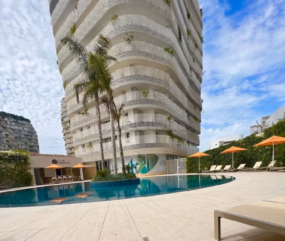 شقق للكراء ب الحي المالي للدار البيضاء. المساحة الإجمالية 60 م². صالة مغربية تقليدية وباب متين. 