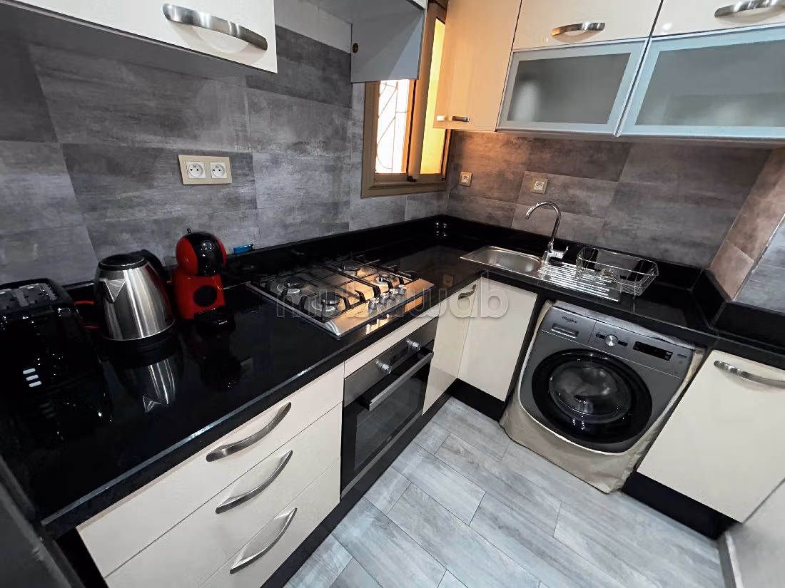 Find an apartment for rent in Hay Al Farah. Large area 60 m². Well furnished