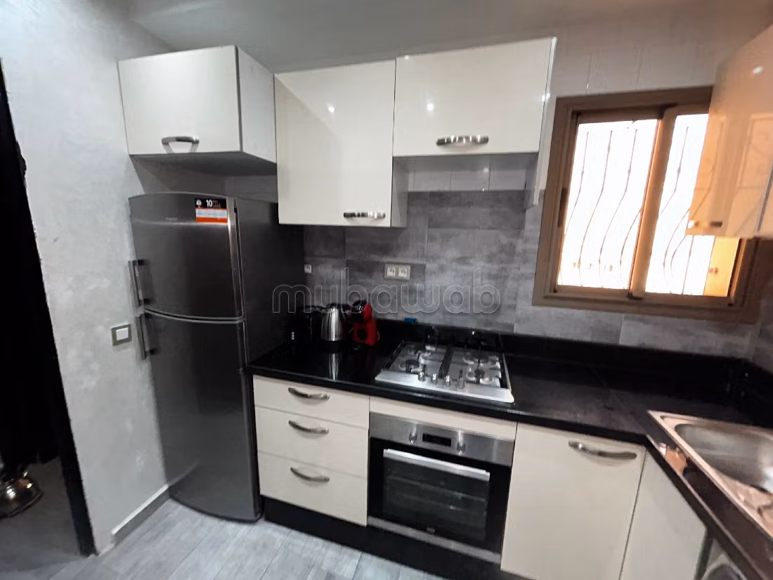 Find an apartment for rent in Hay Al Farah. Large area 60 m². Well furnished