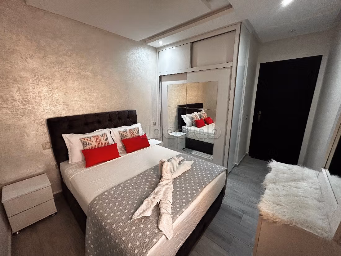 Find an apartment for rent in Hay Al Farah. Large area 60 m². Well furnished