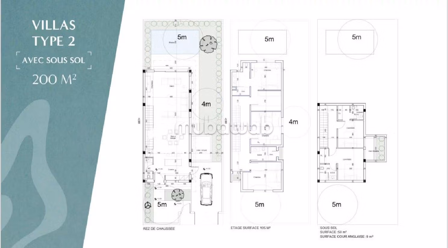 Villa neuve 3 suites