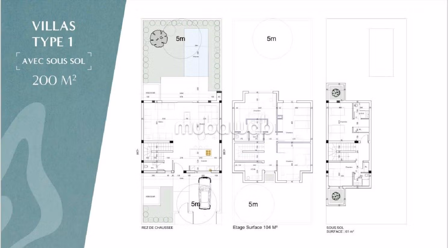 Villa neuve 3 suites