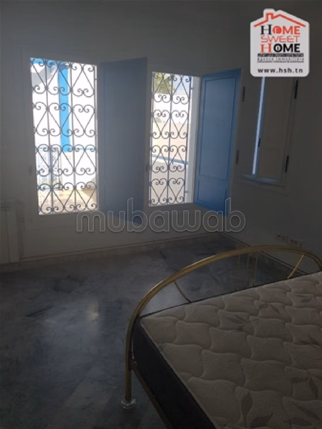 Luxury Villa for rent in Sidi Bousaid. 4 comfortable rooms. Fully furnished