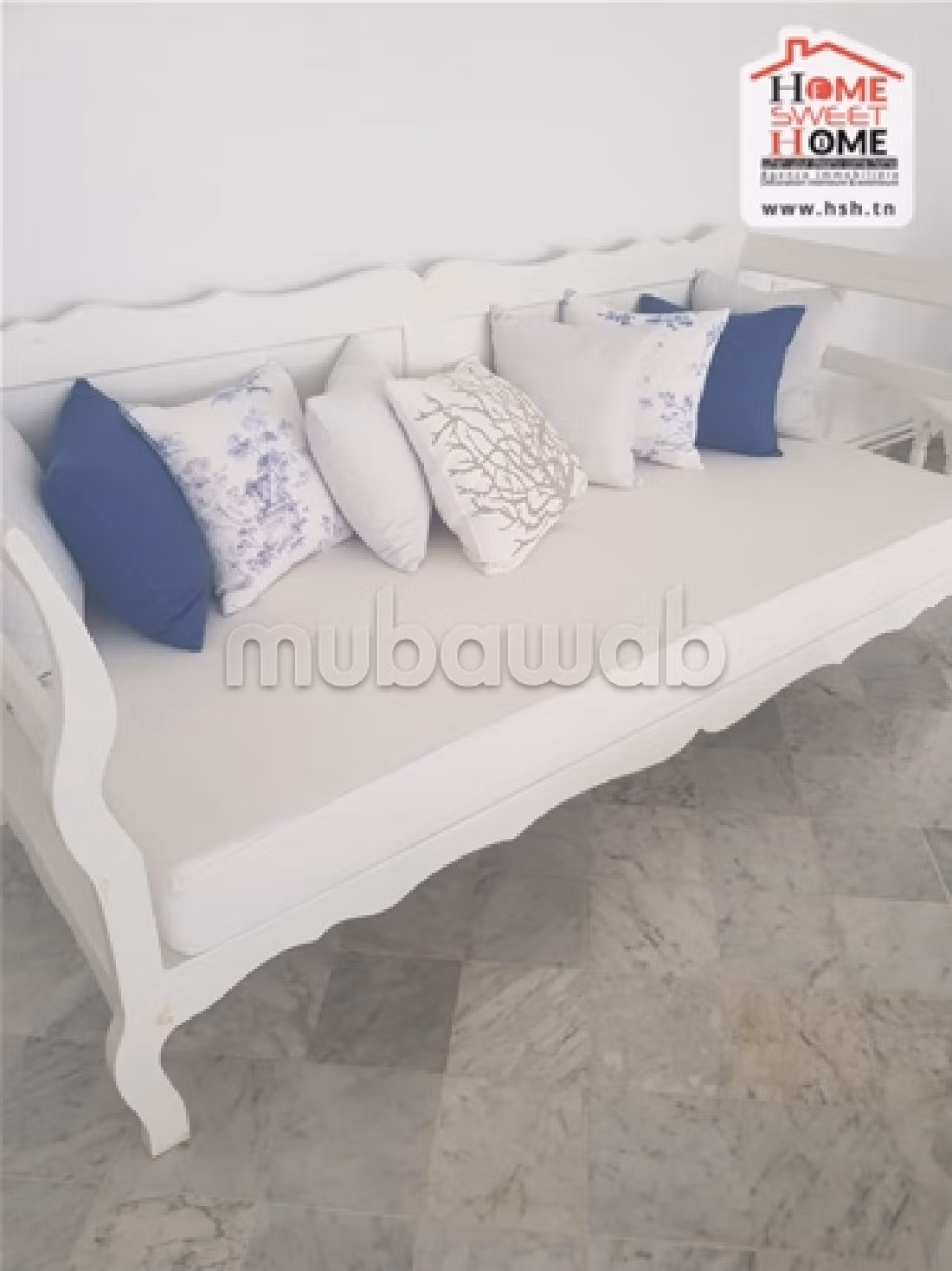 Luxury Villa for rent in Sidi Bousaid. 4 comfortable rooms. Fully furnished