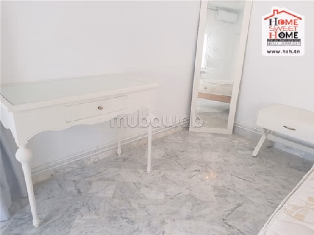 Luxury Villa for rent in Sidi Bousaid. 4 comfortable rooms. Fully furnished