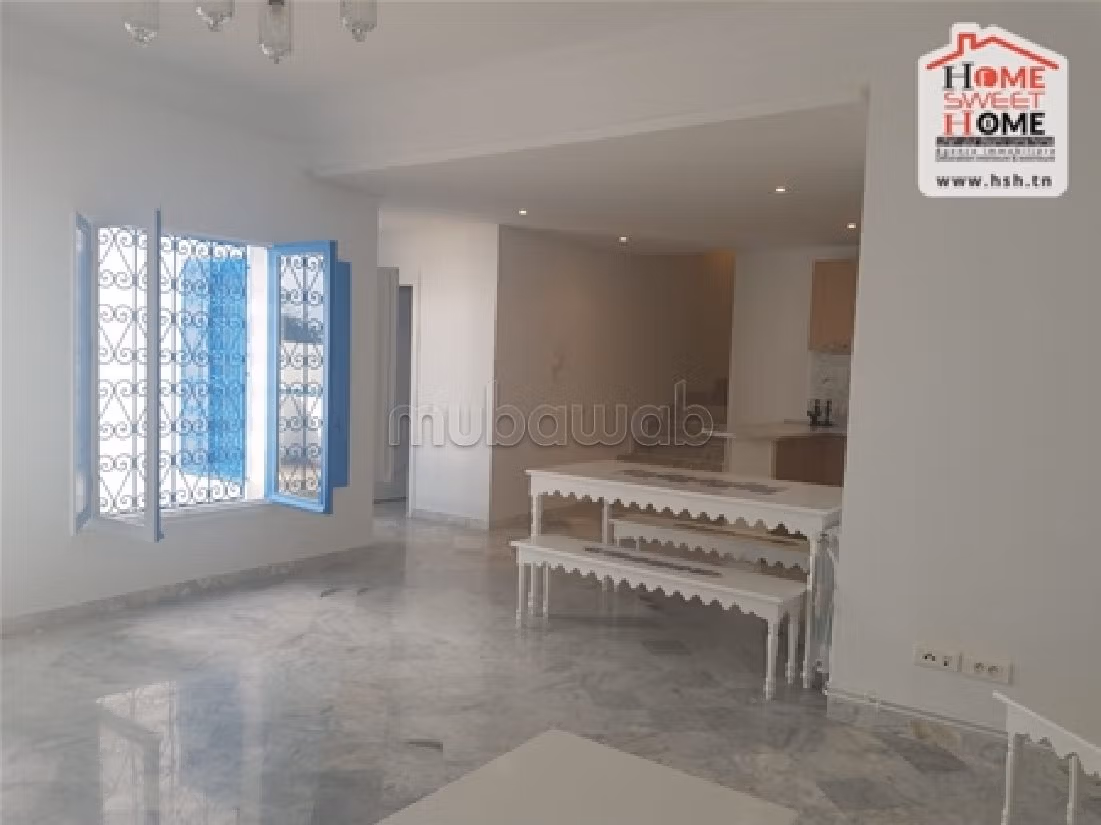 Luxury Villa for rent in Sidi Bousaid. 4 comfortable rooms. Fully furnished