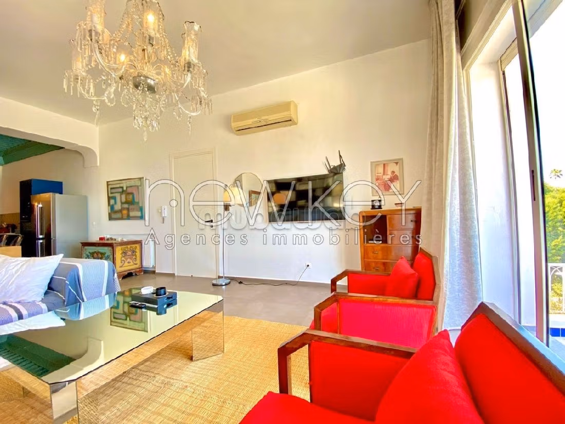 Bellissimo appartamento in affitto a La Marsa. Superficie di 70 m². Arredato