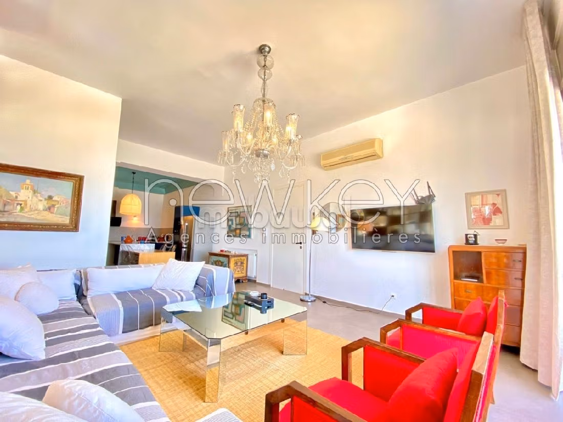 Bellissimo appartamento in affitto a La Marsa. Superficie di 70 m². Arredato