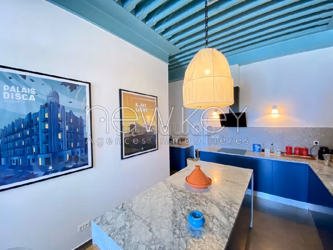 Bellissimo appartamento in affitto a La Marsa. Superficie di 70 m². Arredato