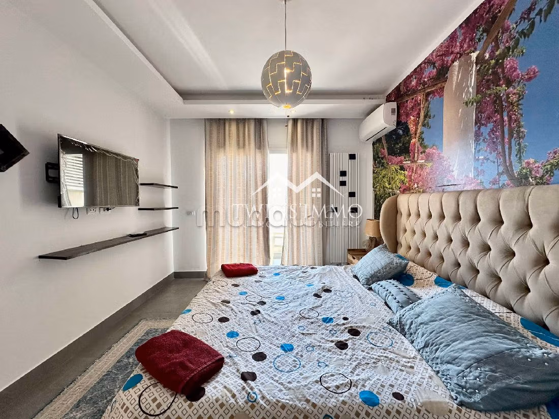 شقة جميلة للكراء ب رواد. 3 غرف جميلة. مفروشة. 