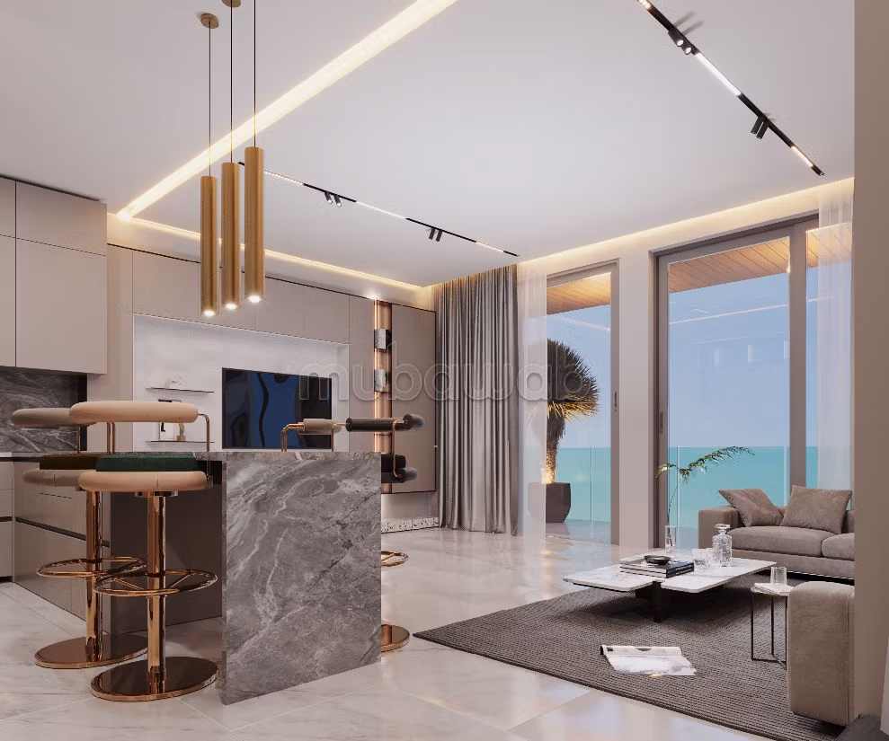 Find an apartment to buy in Branes 2. Total area 77 m². Reinforced door and double glazing.