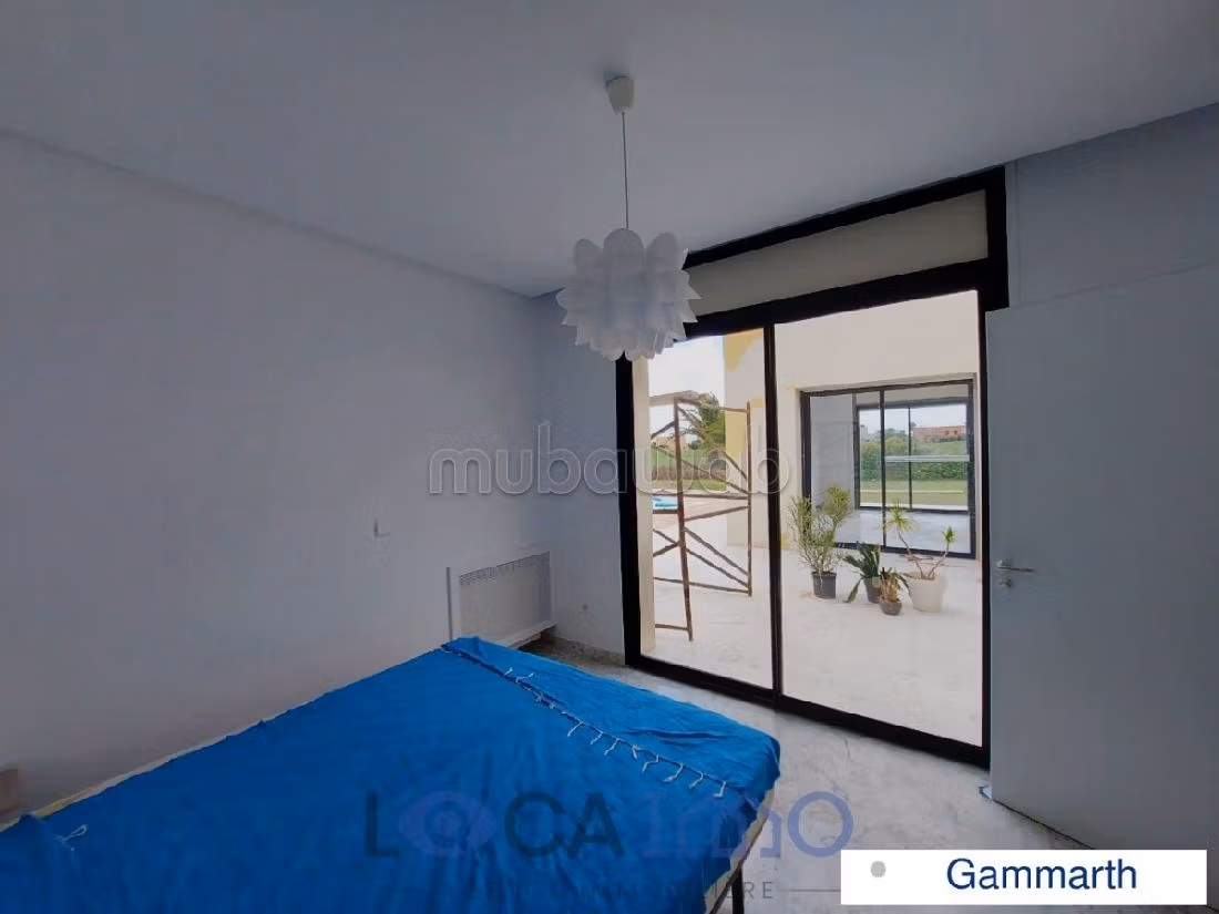 A louer une villa en S3 avec piscine à Gammarth
