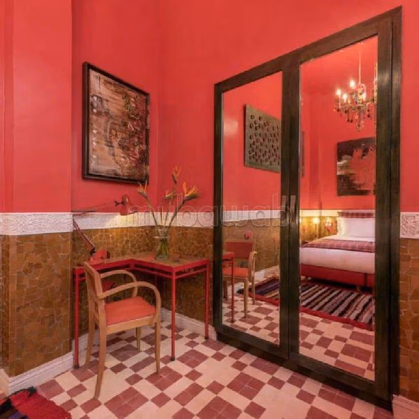 Maison d'hôtes de 10 chambres accès voiture coeur de Médina