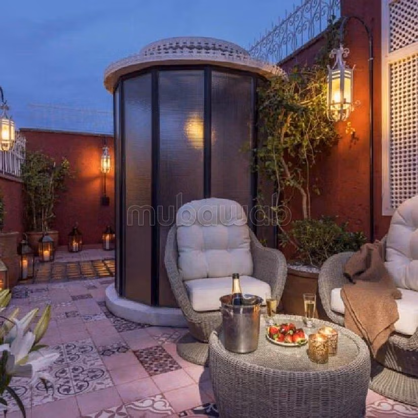 Maison d'hôtes de 10 chambres accès voiture coeur de Médina