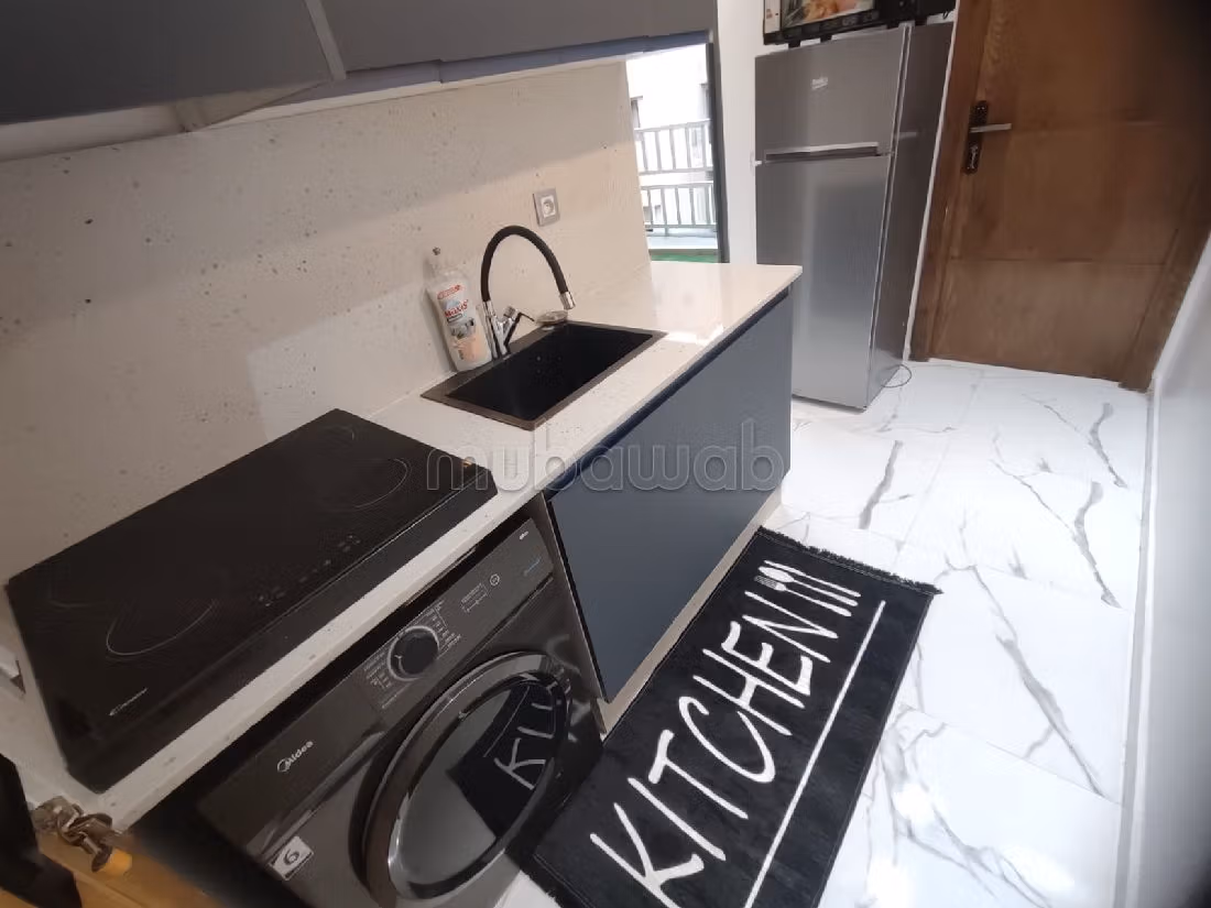 Rent this apartment in Hermitage. Surface area 42 m². Fully furnished