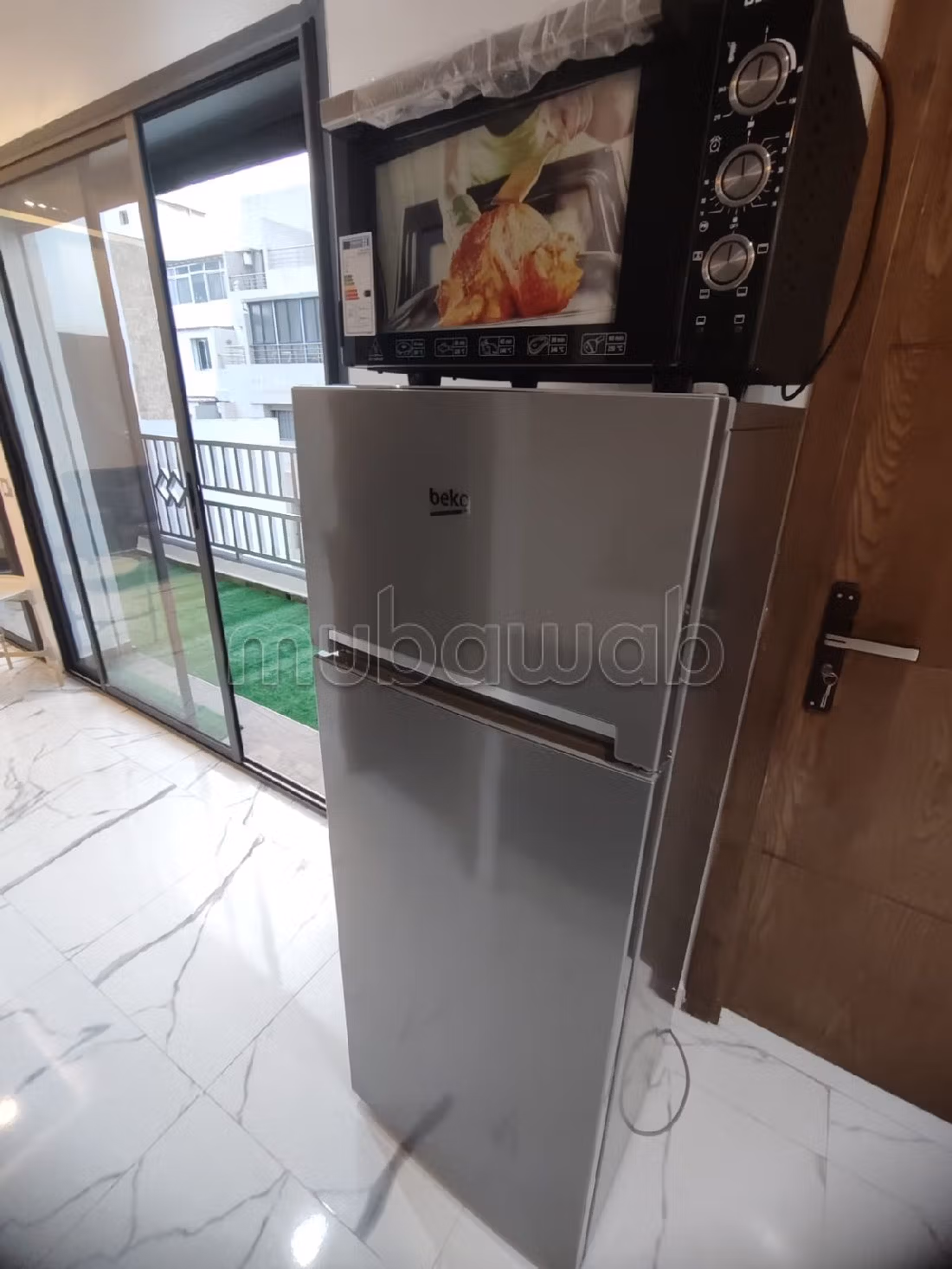 Rent this apartment in Hermitage. Surface area 42 m². Fully furnished