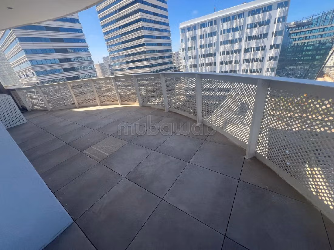 Great apartment for rent in Casablanca Finance City. 1 room. Furnished. 