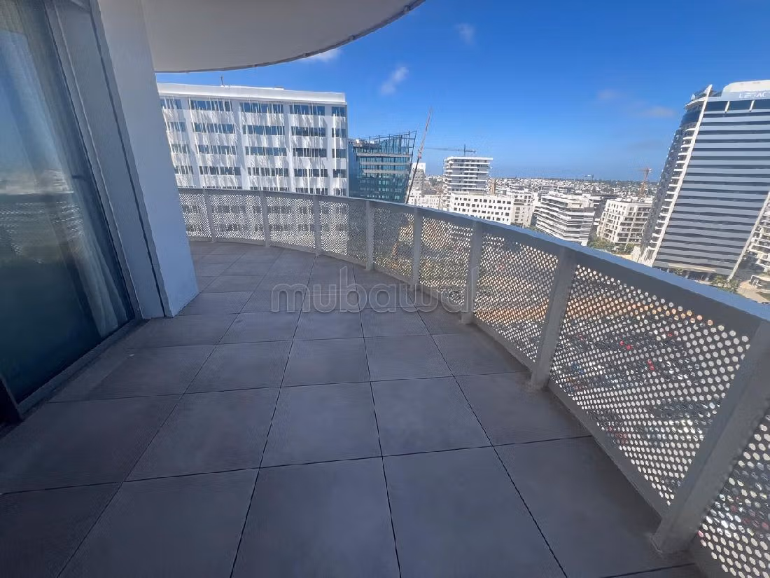 Great apartment for rent in Casablanca Finance City. 1 room. Furnished. 