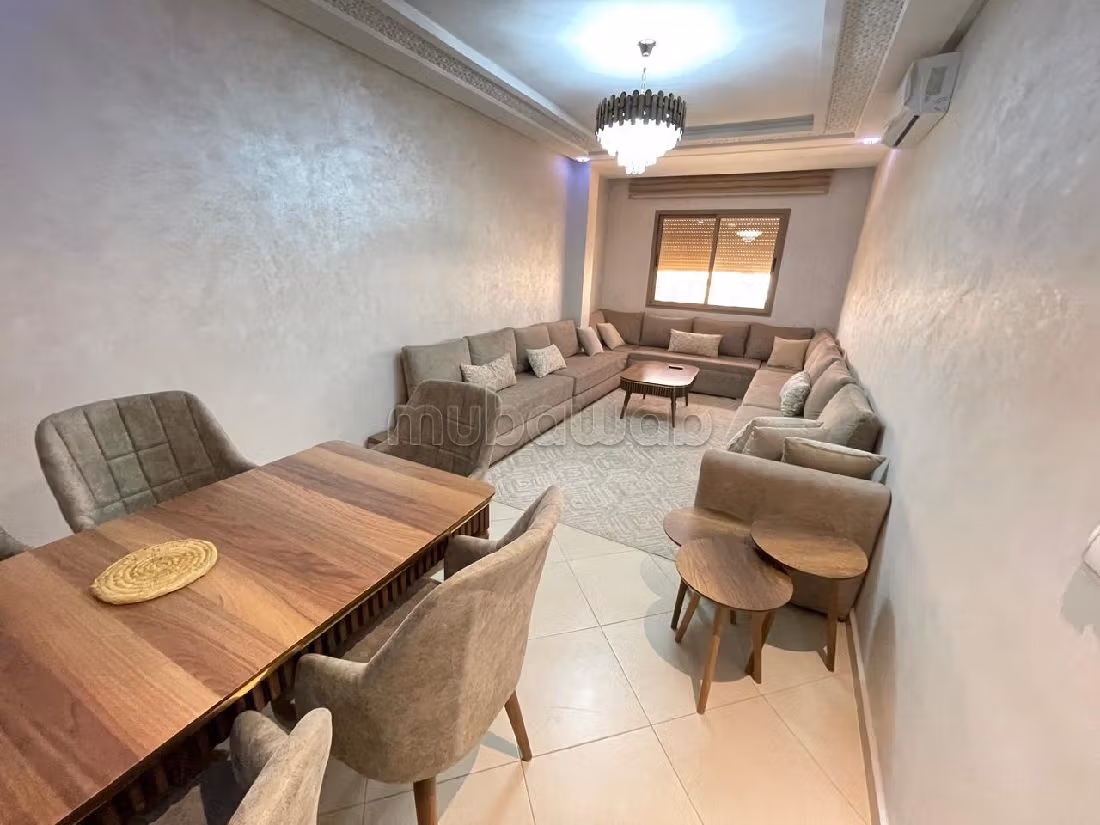 Flat for rent in Haut Founty. 2 lovely rooms. Large terrace