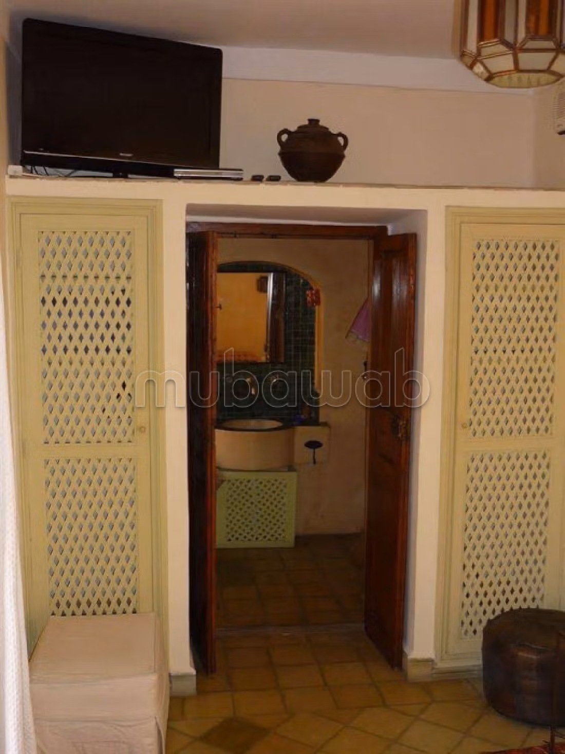 Maravilloso riad en venta en Jamaa el Kbir. Superficie de 102 m². Mobiliario. 