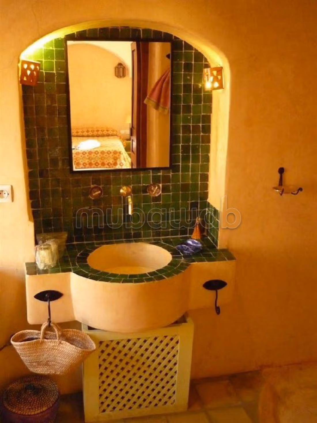 Maravilloso riad en venta en Jamaa el Kbir. Superficie de 102 m². Mobiliario. 