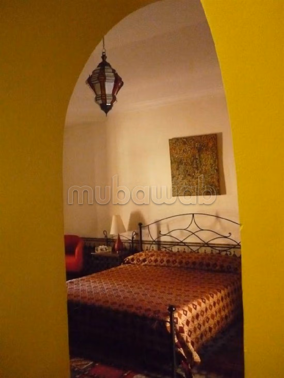 Maravilloso riad en venta en Jamaa el Kbir. Superficie de 102 m². Mobiliario. 