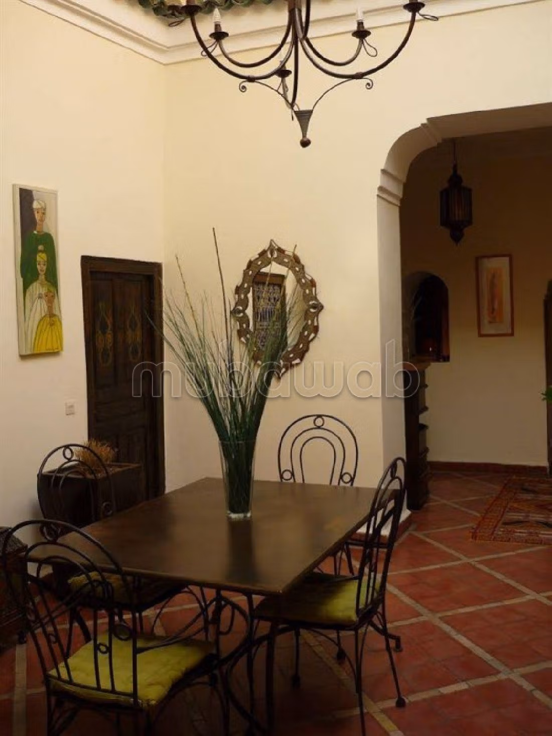 Maravilloso riad en venta en Jamaa el Kbir. Superficie de 102 m². Mobiliario. 