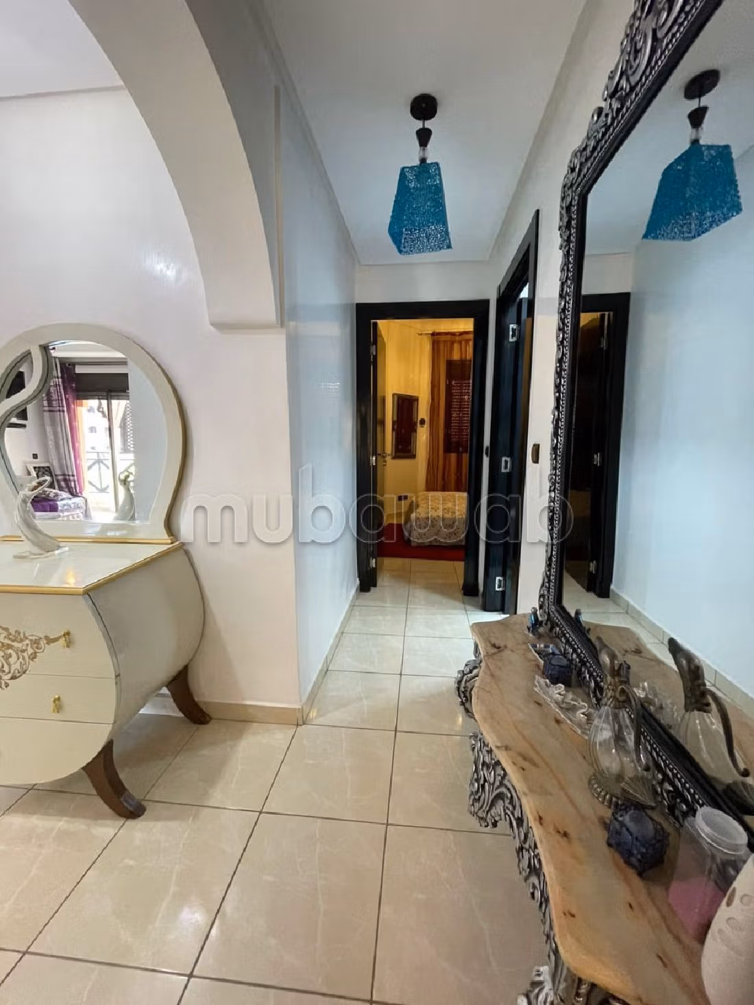 شقة جميلة للبيع ب بلبكار. المساحة الكلية 85 م². بواب ومكيف الهواء.